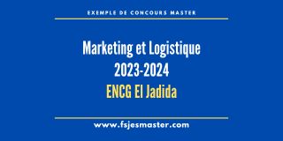 Extrait scanné — ENCG El Jadida 2023